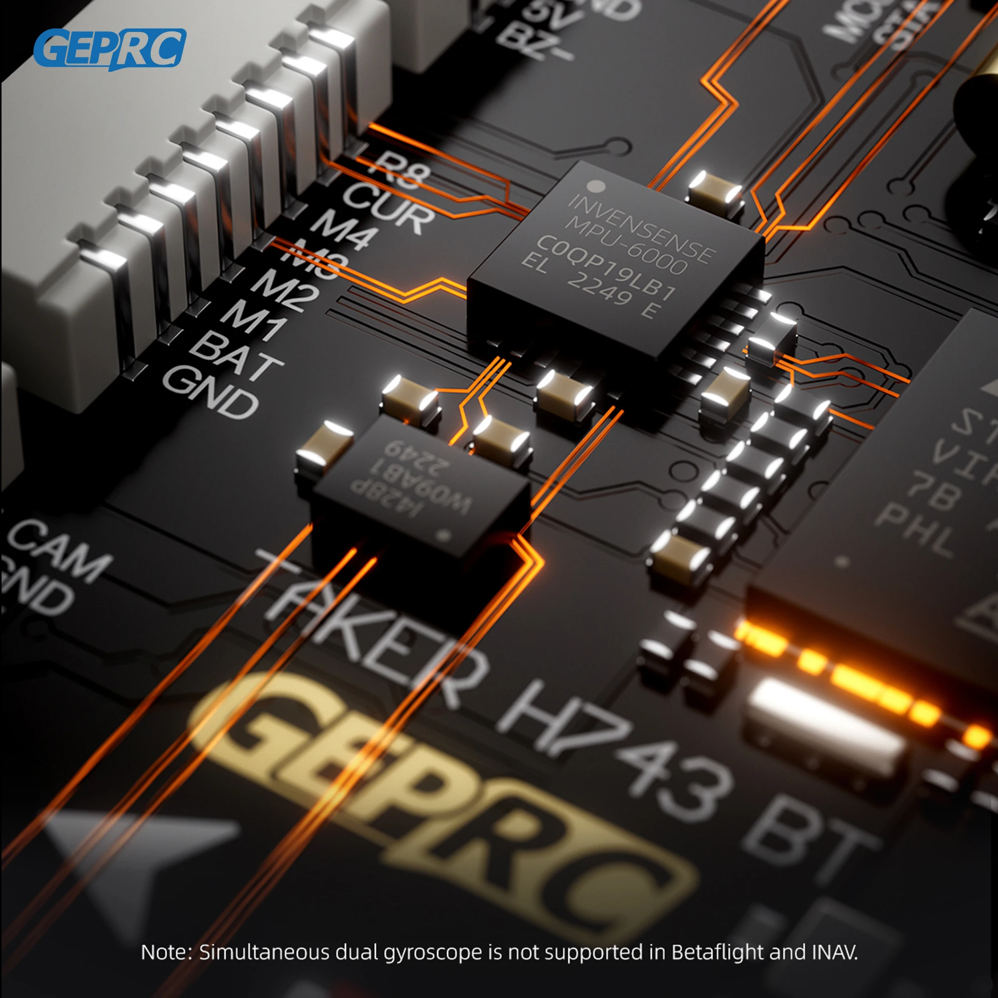 GEPRC TAKER H743 BT 32Bit 65A  – обзор и цена Drone Racing Flight Controller